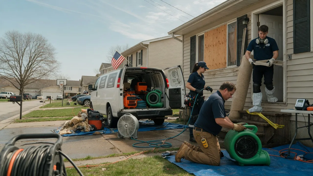 Water Damage Restoration in Crowville, LA near me